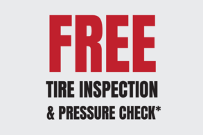TIRE INSPECTION & PRESSURE CHECK